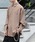 MAISON CLUBi]Nuj́uyMAISON CLUBzBroad L/S Oversized Regular Collar Shirt@/@Plain Stripe Plaid graphpaper pattern ShirtiVc/uEXjvbuE