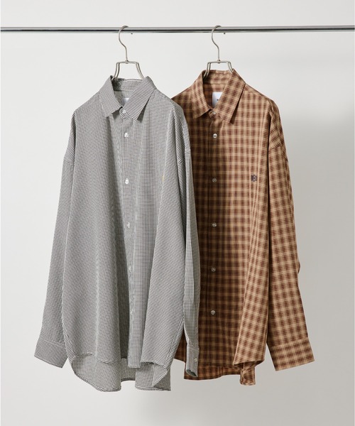 セール】【MAISON CLUB】Broad L/S Oversized Regular Collar