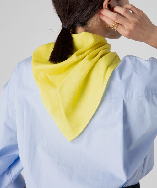 【BENARAS BY CITRUS×VERMEIL par iena】Triangle Wool Scarf