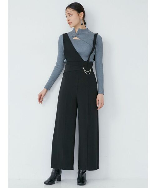 MURUA(ムルーア)の「チャイナタイトニット(ニット/セーター・レディース・アクア/イエロー/ブルー/ライトグレー/ブラック・FREE)」の15枚目の写真