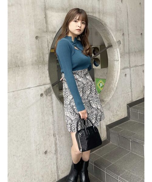 MURUA（ムルーア）の「チャイナタイトニット（ニット/セーター