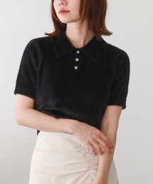 archives | フェザーショートポロニット(ニット/セーター)