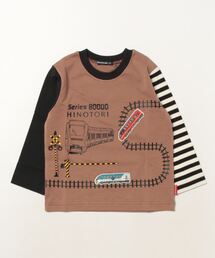 Moujonjon（ムージョンジョン）の「近鉄電車ワッペン付き長袖Tシャツ（Tシャツ/カットソー・キッズ）」