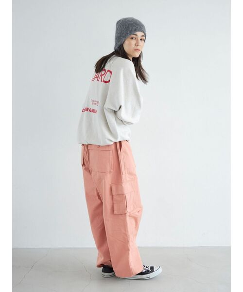 Ungrid（アングリッド）の「ウール混ニット帽（ニットキャップ/ビーニー・レディース・チャコールグレー/ブラック/ピンク・FREE）」の10枚目の写真