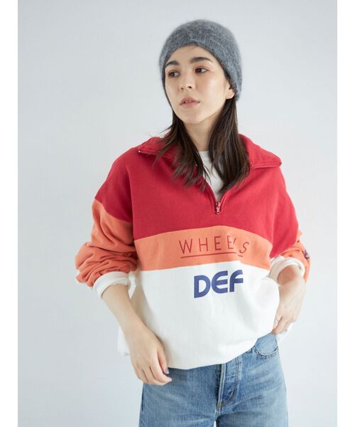 Ungrid（アングリッド）の「ウール混ニット帽（ニットキャップ/ビーニー・レディース・チャコールグレー/ブラック/ピンク・FREE）」の11枚目の写真