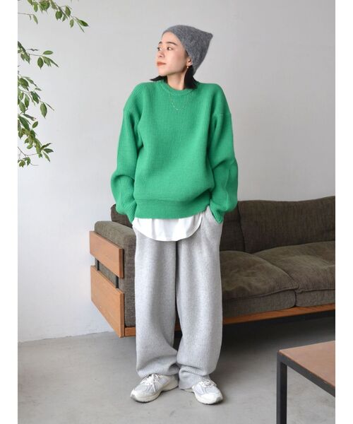 Ungrid（アングリッド）の「ウール混ニット帽（ニットキャップ/ビーニー・レディース・チャコールグレー/ブラック/ピンク・FREE）」の16枚目の写真