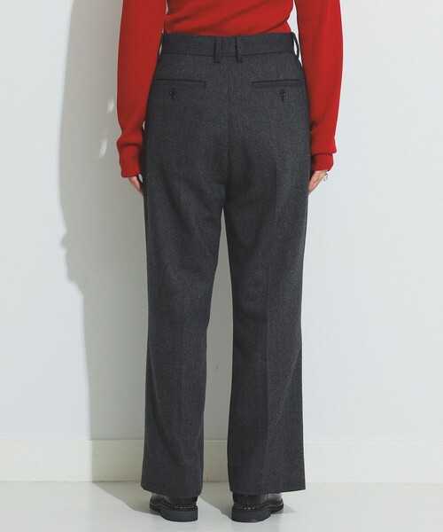BEAMS BOY(ビームスボーイ)の「BEAMS BOY / ヘリンボーンツイル スラックス(スラックス・レディース・ブラウン/グレー・0/1)」の15枚目の写真