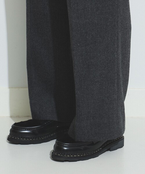 BEAMS BOY(ビームスボーイ)の「BEAMS BOY / ヘリンボーンツイル スラックス(スラックス・レディース・ブラウン/グレー・0/1)」の18枚目の写真
