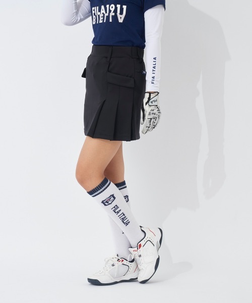 FILA GOLF(フィラゴルフ )の「【FILA GOLF:フィラゴルフ】レディーススカート ゴルフ(スカート・レディース・ブラック/グリーン/杢グレー/オフホワイト・SMALL/MEDIUM/LARGE/X-LARGE)」の18枚目の写真