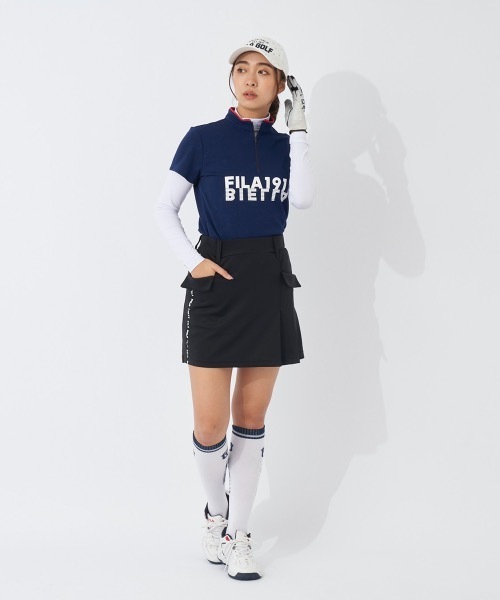 FILA GOLF(フィラゴルフ )の「【FILA GOLF:フィラゴルフ】レディーススカート ゴルフ(スカート・レディース・ブラック/グリーン/杢グレー/オフホワイト・SMALL/MEDIUM/LARGE/X-LARGE)」の16枚目の写真