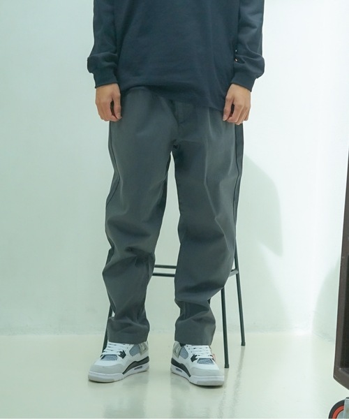 Dickies（ディッキーズ）の「【Dickies/ディッキーズ】 ツイル　テーパードパンツ　イージーパンツ　ウエストドロスト仕様（その他パンツ・メンズ・ベージュ/チャコールグレー/インディゴブルー/カーキ/ブラック/スミクロ・MEDIUM/LARGE/X-LARGE）」の3枚目の写真