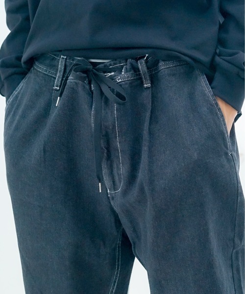 Dickies（ディッキーズ）の「【Dickies/ディッキーズ】 ツイル　テーパードパンツ　イージーパンツ　ウエストドロスト仕様（その他パンツ・メンズ・ベージュ/チャコールグレー/インディゴブルー/カーキ/ブラック/スミクロ・MEDIUM/LARGE/X-LARGE）」の22枚目の写真