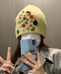 ROOPTOKYO（ループトウキョウ）の「REMAKE KNITCAP リメイク ニットキャップ  ビーニー Y2K（ニットキャップ/ビーニー）」