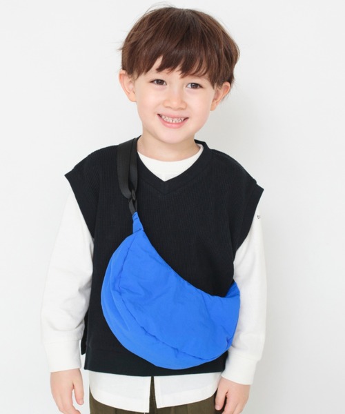 BRANSHES（ブランシェス）の「ショルダーバッグ（ショルダーバッグ・キッズ・ライム/ブラック/ブルー・FREE）」の3枚目の写真