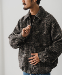 EDIFICE | ツイード ジップ ショートブルゾン(ブルゾン)