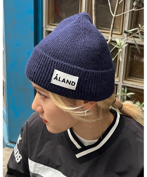 ALAND（エーランド）の「【UNISEX】ALAND／ベーシックビーニー（ニットキャップ/ビーニー・レディース・ブルー/ベージュ/ブラック/ピンク/ホワイト・FREE）」の20枚目の写真