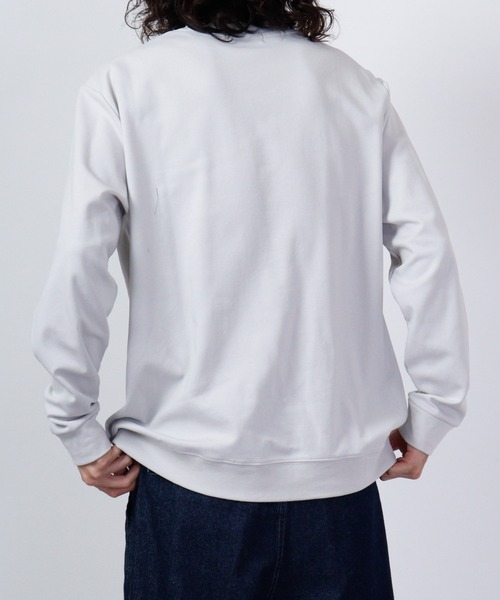 URBAN SQUARE(アーバンスクエア)の「URBAN SQUARE 表CVCスムース リブ付き長袖Tシャツ(Tシャツ/カットソー・メンズ・モカ/グレー/ブラック/オフホワイト・LL/M/L)」の16枚目の写真