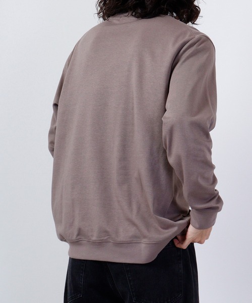 URBAN SQUARE(アーバンスクエア)の「URBAN SQUARE 表CVCスムース リブ付き長袖Tシャツ(Tシャツ/カットソー・メンズ・モカ/グレー/ブラック/オフホワイト・LL/M/L)」の20枚目の写真