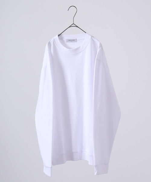 URBAN SQUARE(アーバンスクエア)の「URBAN SQUARE 表CVCスムース リブ付き長袖Tシャツ(Tシャツ/カットソー・メンズ・モカ/グレー/ブラック/オフホワイト・LL/M/L)」の22枚目の写真