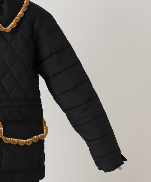 EDIT. FOR LULU（エディットフォールル）の「【Tach clothing/タック クロージング】Blossom quilted jacket（その他アウター・レディース・アイボリー/ブラック・X-SMALL）」の17枚目の写真