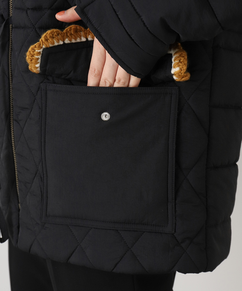 EDIT. FOR LULU（エディットフォールル）の「【Tach clothing/タック クロージング】Blossom quilted jacket（その他アウター・レディース・アイボリー/ブラック・X-SMALL）」の14枚目の写真