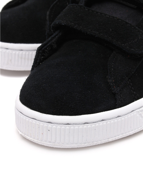 PUMA(プーマ)の「スウェード 2ストラップ キッズ (KIDS)(スニーカー・キッズ・ピンク/ブラック/グレー・17.0cm/19.0cm/13cm/16.0cm/14cm/15.0cm/20.0cm/12cm/21.0cm/18.0cm)」の8枚目の写真