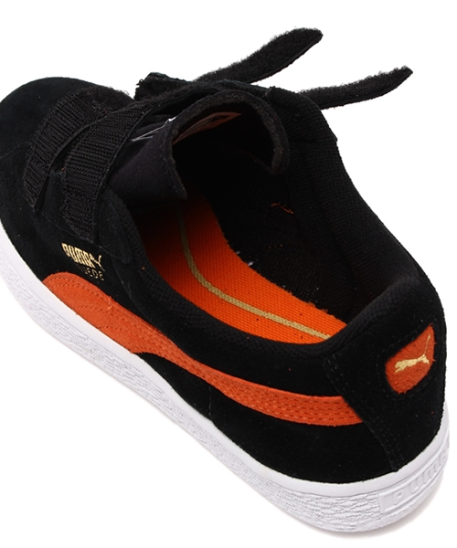 PUMA(プーマ)の「スウェード 2ストラップ キッズ (KIDS)(スニーカー・キッズ・ピンク/ブラック/グレー・17.0cm/19.0cm/13cm/16.0cm/14cm/15.0cm/20.0cm/12cm/21.0cm/18.0cm)」の11枚目の写真