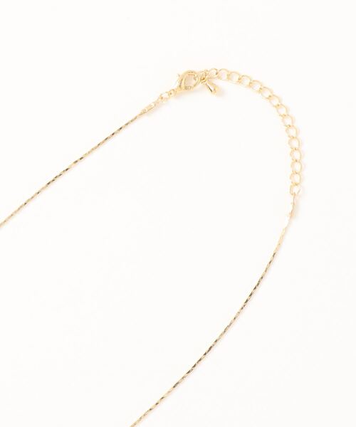 Three Four Time(スリーフォータイム)の「パール×ロンデルネックレス【結婚式/パーティ/フォーマル/デイリー】(ネックレス・レディース・シルバー/ゴールド・FREE)」の9枚目の写真