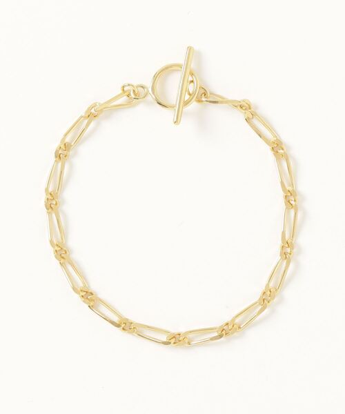 ISOLATION（アイソレーション）の「【ISOLATION / アイソレーション】Silver925 Figaro Chain Bracelet (K18gp) / フィガロチェーンブレスレット（ブレスレット・レディース・ゴールド・16.5cm）」の6枚目の写真