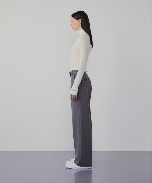 InstantFunk(インスタントファンク)の「INSTANTFUNK/インスタントファンク Roll-neck cashmere-blend sweater セーター タートルネック ニット(ニット/セーター・レディース・アイボリー/ブラック/ブルー・FREE)」の16枚目の写真