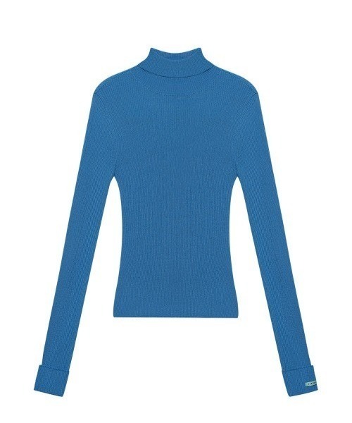 InstantFunk(インスタントファンク)の「INSTANTFUNK/インスタントファンク Roll-neck cashmere-blend sweater セーター タートルネック ニット(ニット/セーター・レディース・アイボリー/ブラック/ブルー・FREE)」の18枚目の写真