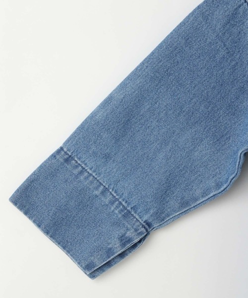 LOWRYS FARM（ローリーズファーム）の「デニムスキッパーシャツワンピース　 995363（ワンピース・キッズ・ブルー・130cm/140cm/120cm/110cm/150cm）」の12枚目の写真