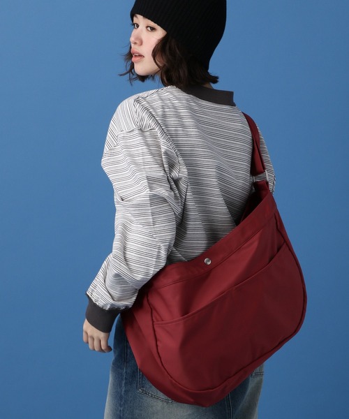 PBLIM(ページボーイリム)の「PBLIM/ナイロンニュースペーパー(ショルダーバッグ・レディース・ブラック/グレー/レッド・FREE)」の11枚目の写真