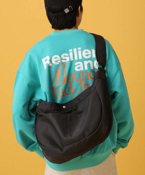 PBLIM(ページボーイリム)の「PBLIM/ナイロンニュースペーパー(ショルダーバッグ・レディース・ブラック/グレー/レッド・FREE)」の4枚目の写真