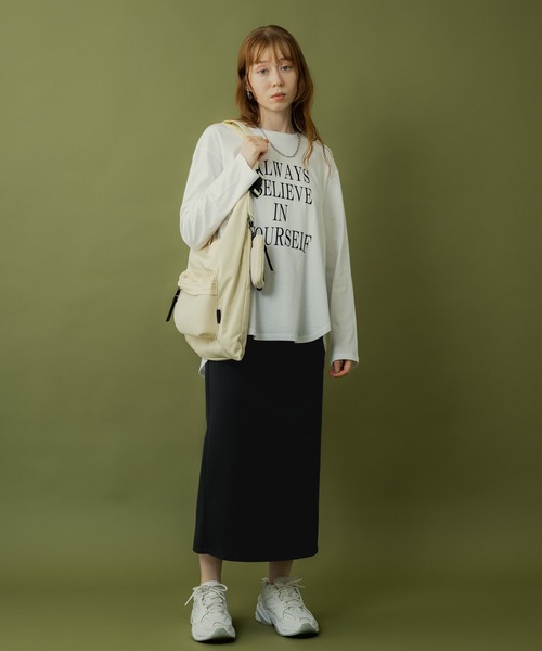 story.（ストーリー）の「story. ポーチチャーム付ナイロンバッグ（トートバッグ・レディース・ホワイト/ブラック/ミント・FREE）」の14枚目の写真