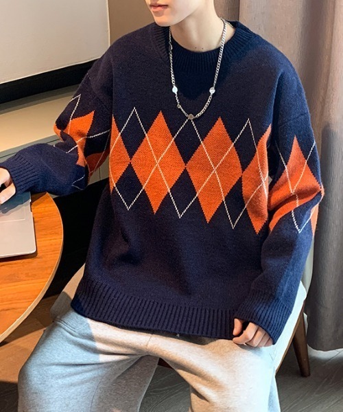 REBALANCE（リバランス）の「メンズニット_ビッグシルエット（ニット/セーター・メンズ・B/A・SMALL/LARGE/MEDIUM）」の10枚目の写真