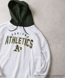 MLB（メジャーリーグベースボール）の「【MLB】 チームカラー ロゴ フード 裏毛 スウェット パーカー（パーカー）」