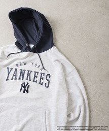 MLB（メジャーリーグベースボール）の「【MLB】 チームカラー ロゴ フード 裏毛 スウェット パーカー（パーカー）」