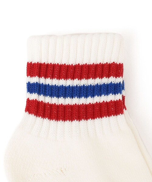 SHIPS any（シップス エニィ）の「FRUIT OF THE LOOM: ラインソックス 3足組<KIDS>（ソックス/靴下・キッズ・ホワイト・ONE SIZE）」の2枚目の写真