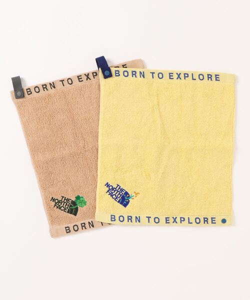 THE NORTH FACE(ザノースフェイス)の「THE NORTH FACE/ザ・ノース・フェイス/NAT DYE TOWEL SET/ネイチャーダイハンドタオルセット/ACC/アクセサリー/NNB22420/NAT DYE TOWEL SET(その他ベビー用品・キッズ・イエロー・FREE)」の1枚目の写真
