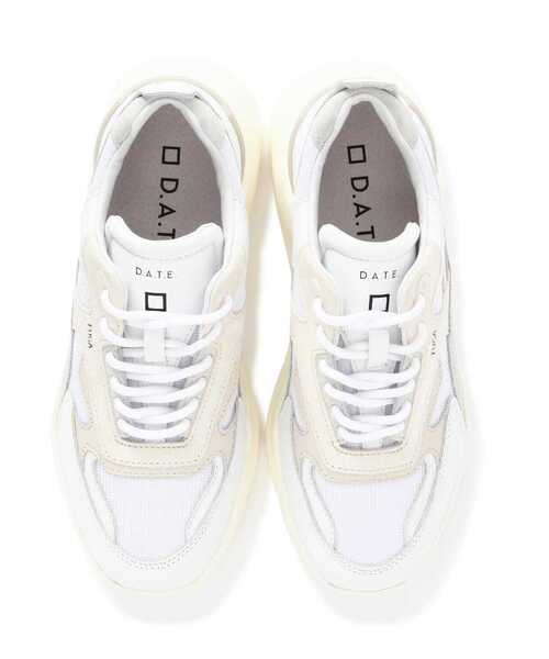 D.A.T.E.（デイト）の「D.A.T.E.（デイト）別注FUGA/ライトベージュ（スニーカー・レディース・ホワイト・36/37/38/39）」の7枚目の写真