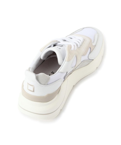 D.A.T.E.（デイト）の「D.A.T.E.（デイト）別注FUGA/ライトベージュ（スニーカー・レディース・ホワイト・36/37/38/39）」の4枚目の写真