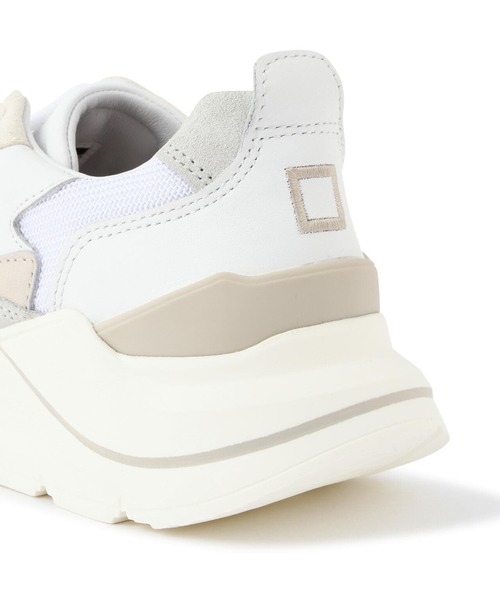 D.A.T.E.（デイト）の「D.A.T.E.（デイト）別注FUGA/ライトベージュ（スニーカー・レディース・ホワイト・36/37/38/39）」の6枚目の写真