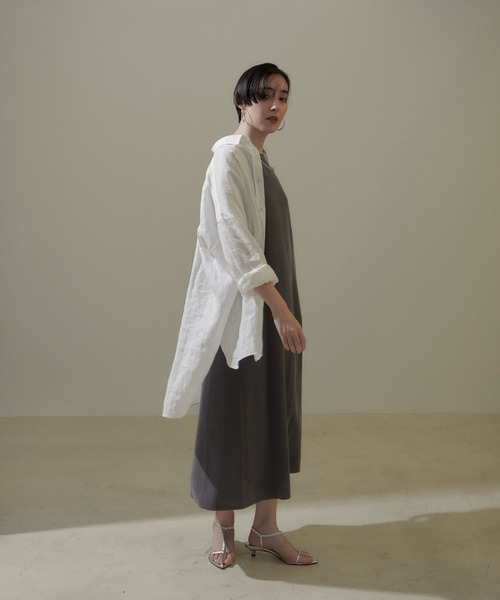 SALON adam et rope' アメリカンスリーブワンピース 新品☆SALON adam et rope アメリカンスリーブワンピース