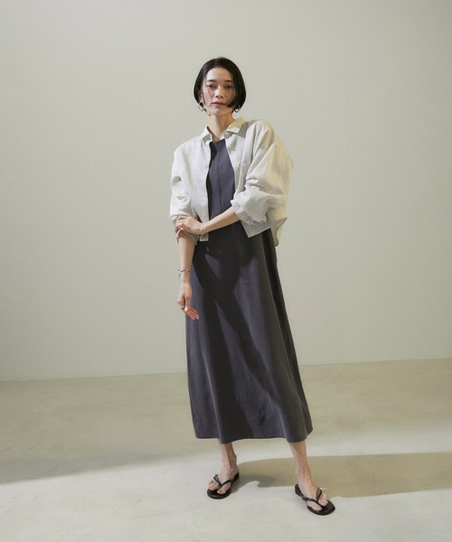 サロン アダム エ ロペ アメリカンスリーブワンピース SALON adam et rope'（サロン アダム エ ロペ）の「[24SS