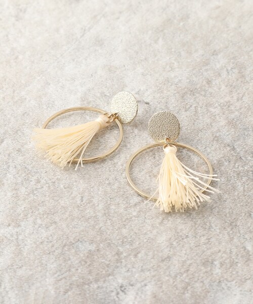 セール】【推し活】カラータッセルピアス（ピアス（両耳用