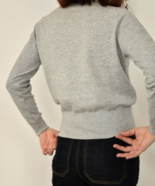 THEATRE PRODUCTS（シアタープロダクツ）の「シンボルロゴ刺繍ニットプルオーバー（ニット/セーター・レディース・グレー/ホワイト/ブラック・FREE）」の21枚目の写真