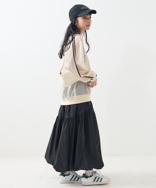 FREAK'S STORE（フリークスストア）の「prince/プリンス prince メッシュライン プルオーバー（Tシャツ/カットソー・レディース・オフホワイト/ブラック/ネイビー・ﾌﾘ-）」の14枚目の写真