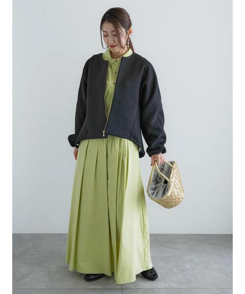 Te chichi（テチチ）の「タイプライターボリュームスリーブシャツ（セットアップ可）（シャツ/ブラウス・レディース・イエロー/ブルー/グレー・F）」の20枚目の写真