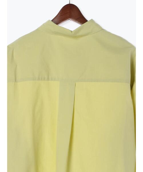 Te chichi（テチチ）の「タイプライターボリュームスリーブシャツ（セットアップ可）（シャツ/ブラウス・レディース・イエロー/ブルー/グレー・F）」の7枚目の写真